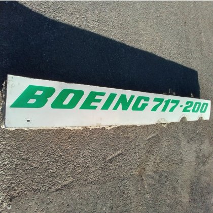 Boeing 717-200 skin section